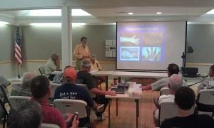 Dr. Hoekstra provided a presentation on some health concerns to be cautious of when fishing.